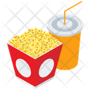 پیش‌نمایش فایل popcorn-with-drink-1711927 از پک مواد غذایی