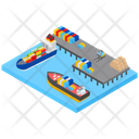 پیش‌نمایش فایل cargo-ship-1771612 از پک مفاهیم ایزومتریک (سه بعدی)