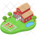 پیش‌نمایش فایل dairy-farm-1771679 از پک مفاهیم ایزومتریک (سه بعدی)