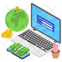 پیش‌نمایش فایل online-banking-1771659 از پک مفاهیم ایزومتریک (سه بعدی)