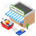 پیش‌نمایش فایل supermarket-1771621 از پک مفاهیم ایزومتریک (سه بعدی)
