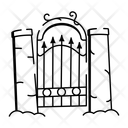 پیش‌نمایش فایل cemetery-gate-14759824 از پک هالووین
