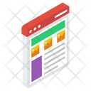 پیش‌نمایش فایل web-layout-1797695 از پک رابط کاربری وب‌سایت
