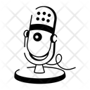 پیش‌نمایش فایل podcast-microphone-15385187 از پک مجموعه آیکن‌های سرگرمی