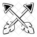 پیش‌نمایش فایل crossed-arrows-15012475 از پک شکار
