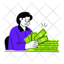 پیش‌نمایش فایل money-counting-14858751 از پک بانک و بانکداری