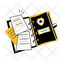 پیش‌نمایش فایل case-file-14836136 از پک نقاشی قانون و حقوق
