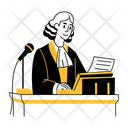 پیش‌نمایش فایل court-stenographer-14836145 از پک نقاشی قانون و حقوق