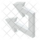 پیش‌نمایش فایل bend-left-arrow-1860268 از پک فلش‌ها