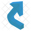 پیش‌نمایش فایل curved-left-arrow-1860283 از پک فلش‌ها