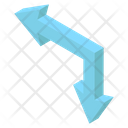 پیش‌نمایش فایل left-downward-arrow-1860345 از پک فلش‌ها