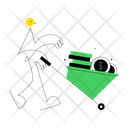 پیش‌نمایش فایل money-cart-16275770 از پک افراد