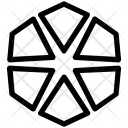 پیش‌نمایش فایل hexagon-4 از پک گل‌ها و طرح‌های گلی