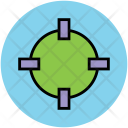 پیش‌نمایش فایل crosshair-33 از پک Map And Navigation 
