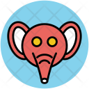 پیش‌نمایش فایل elephant-9 از پک آواتارهای صورت حیوانات