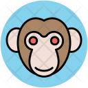 پیش‌نمایش فایل monkey-21 از پک آواتارهای صورت حیوانات