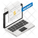 پیش‌نمایش فایل online-receipt-2425199 از پک خرید اینترنتی، تجارت و حمل و نقل