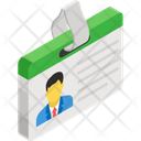 پیش‌نمایش فایل employee-card-2424630 از پک روزنامه‌نگاری
