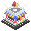پیش‌نمایش فایل ice-cream-shop-2468401 از پک ساختمان‌ها ۲