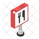 پیش‌نمایش فایل restaurant-sign-2468047 از پک علائم راهنمایی و رانندگی