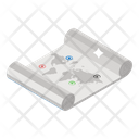 پیش‌نمایش فایل paper-map-2467546 از پک نقشه، مسیریابی و علائم راه