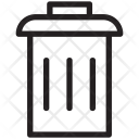 پیش‌نمایش فایل dustbin-93 از پک آیکون‌های رابط کاربری وب ۴