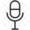 پیش‌نمایش فایل microphone-276 از پک آیکون‌های رابط کاربری وب ۳