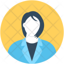 پیش‌نمایش فایل businesswoman-8 از پک People Avatars 