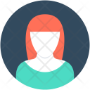 پیش‌نمایش فایل female-215 از پک People Avatars 