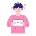 پیش‌نمایش فایل boy-enjoying-music-5815856 از پک پادکست زنده