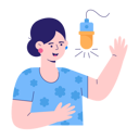 پیش‌نمایش فایل female-podcast-host-5815803 از پک پادکست زنده