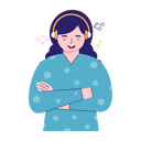 پیش‌نمایش فایل girl-enjoying-music-5815840 از پک پادکست زنده