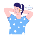 پیش‌نمایش فایل man-listening-audio-5815847 از پک پادکست زنده