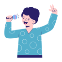 پیش‌نمایش فایل man-sing-karaoke-5815844 از پک پادکست زنده