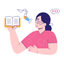 پیش‌نمایش فایل reading-book-on-podcast-5815807 از پک پادکست زنده