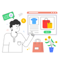 پیش‌نمایش فایل online-clothing-5919403 از پک کسب و کار