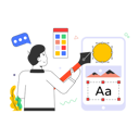 پیش‌نمایش فایل application-design-5919322 از پک هنر و طراحی