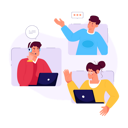 پیش‌نمایش فایل online-calling-5944650 از پک دورهمی