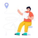 پیش‌نمایش فایل man-finding-location-6329632 از پک متفرقه