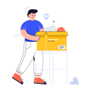 پیش‌نمایش فایل man-holding-logistic-box-6329572 از پک متفرقه
