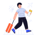 پیش‌نمایش فایل man-on-vacation-6329651 از پک متفرقه