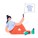 پیش‌نمایش فایل woman-doing-online-shopping-on-mobile-6329577 از پک متفرقه