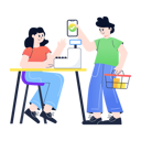 پیش‌نمایش فایل checkout-counter-6322865 از پک شادی