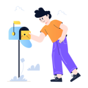 پیش‌نمایش فایل mailbox-6323207 از پک شادی