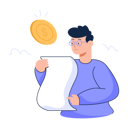 پیش‌نمایش فایل man-looking-tax-invoice-6333349 از پک متفرقه
