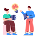 پیش‌نمایش فایل brainstorming-6299710 از پک هنرمندی