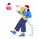 پیش‌نمایش فایل calling-6299855 از پک هنرمندی