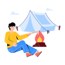پیش‌نمایش فایل camping-6299592 از پک هنرمندی