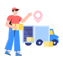 پیش‌نمایش فایل delivery-truck-6299860 از پک هنرمندی
