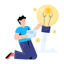 پیش‌نمایش فایل startup-idea-6299806 از پک هنرمندی